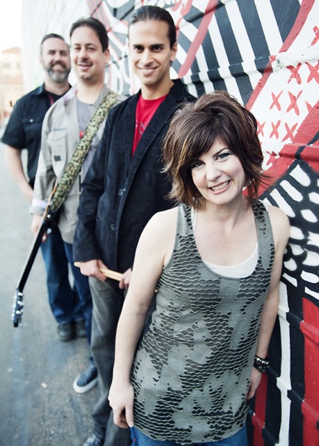 We painted the mural for the shoot!